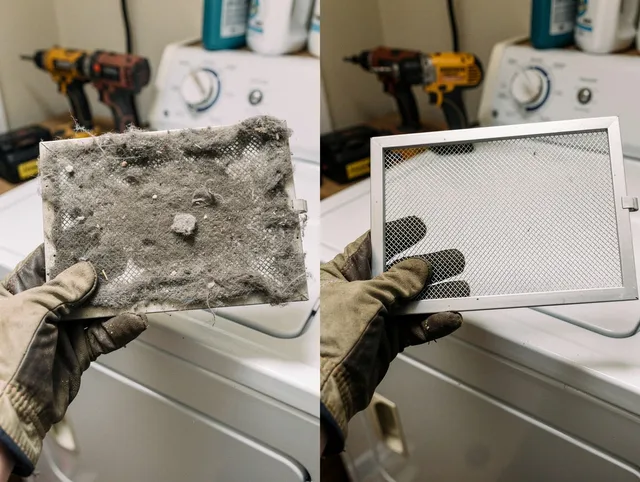 Professional lint trap cleaning by Largo Dryer Vent Cleaning in Largo