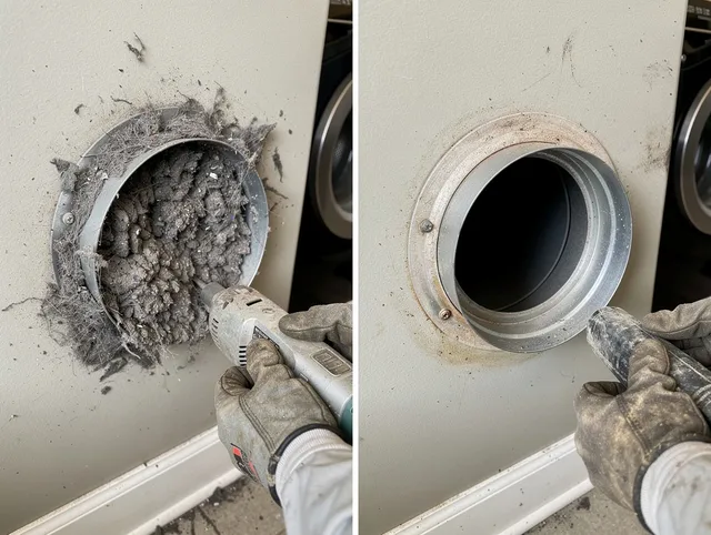 Professional clogged vent cleaning by Largo Dryer Vent Cleaning in Largo