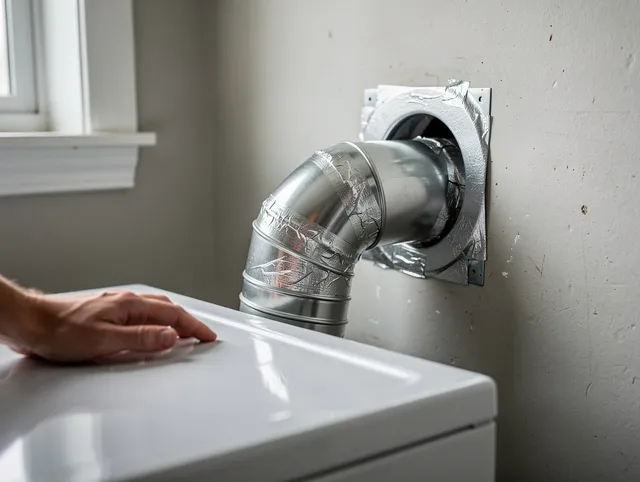 Largo Dryer Vent Cleaning expert performing professional dryer vent repair and installation in Largo