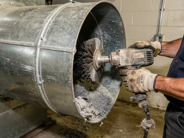 Industrial-grade dryer vent cleaning by Largo Dryer Vent Cleaning in Largo