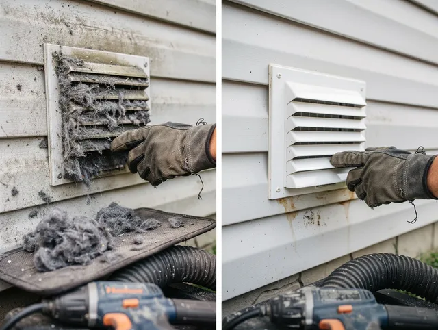 Residential dryer vent cleaning by Largo Dryer Vent Cleaning in Largo